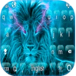 lightning lion king keyboard android application logo